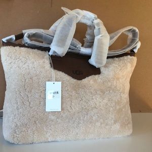 UGG Eva Satchel - Shearling (NWT)